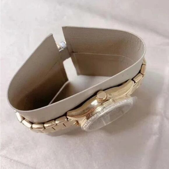 Fossil BQ3759 Rye Three-Hand Gold-Tone Stainless Steel Watch - Picture 3 of 8